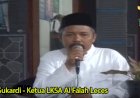 Sambutan Ust. Sukardi - Ketua LKSA Al Falah Leces