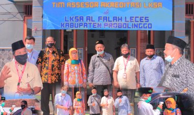 Kegiatan Visitasi Akreditasi LKS di LKSA Al Falah Leces Probolinggo