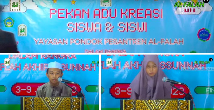 Lomba Malam Hari ke 2 dalam rangka haflah akhirussunnah yayasan PP. Al Falah Leces