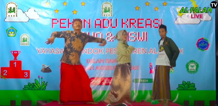 Lomba Malam Hari ke 2 dalam rangka haflah akhirussunnah yayasan PP. Al Falah Leces